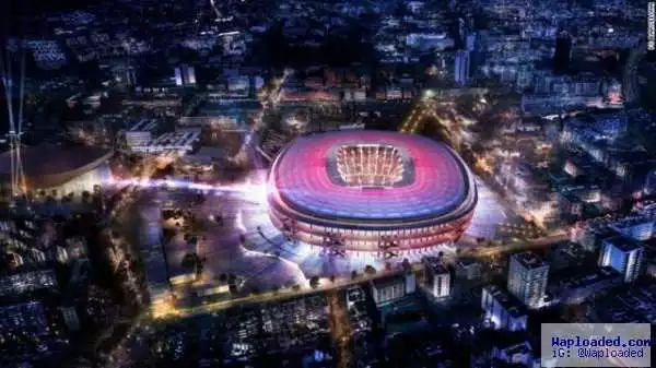 Barcelona Unveil New $710 Million Camp Nou Design (Photo)
